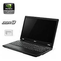 Ноутбук Б-класc Acer Extensa 5635ZG/ 15.6" 1366x768/ Pentium T4500/ 4GB RAM/ 240GB SSD/ G105M 512MB/ Без АКБ