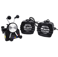 Мотоакустика з Тримачем телефону, USB, Bluethooth, 2x20W