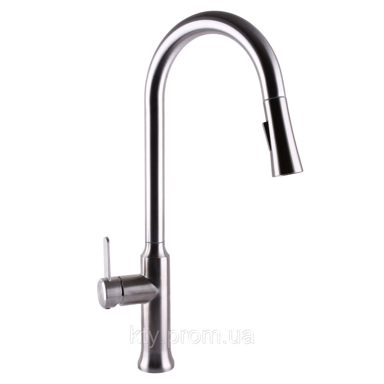 Смеситель для Кухни Globus Lux Alpen SBT1-2033, Вытяжной, с Душ-лейкой ...