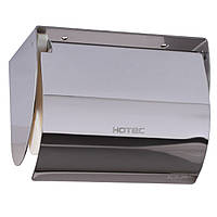 Держатель для туалетной бумаги Hotec 16.621 Stainless Steel, с крышкой -KTY24-