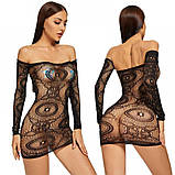 Сукня сіточка з рукавами, фото 2