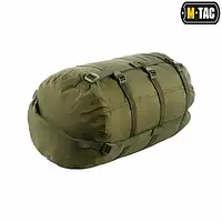 Компрессионный мешок M-Tac Medium Olive. Водостойкий транспортировочный чехол для вещей и спальника.