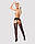 Obsessive Garter stockings S307 black XL/XXL, фото 5