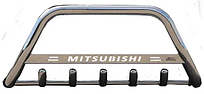 Кенгурятник WT004 (нерж) Mitsubishi Pajero Sport 1996-2007