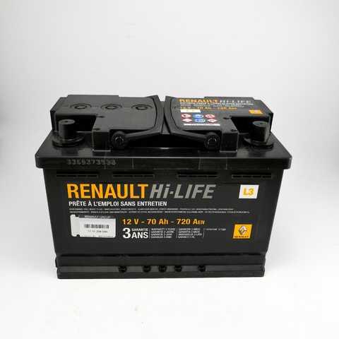 Акумуляторна батарея (АКБ) Renault 70AH 720A 12В, 7711238598, фото 1