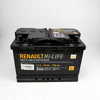 Акумуляторна батарея (АКБ) Renault 70AH 720A 12В, 7711238598