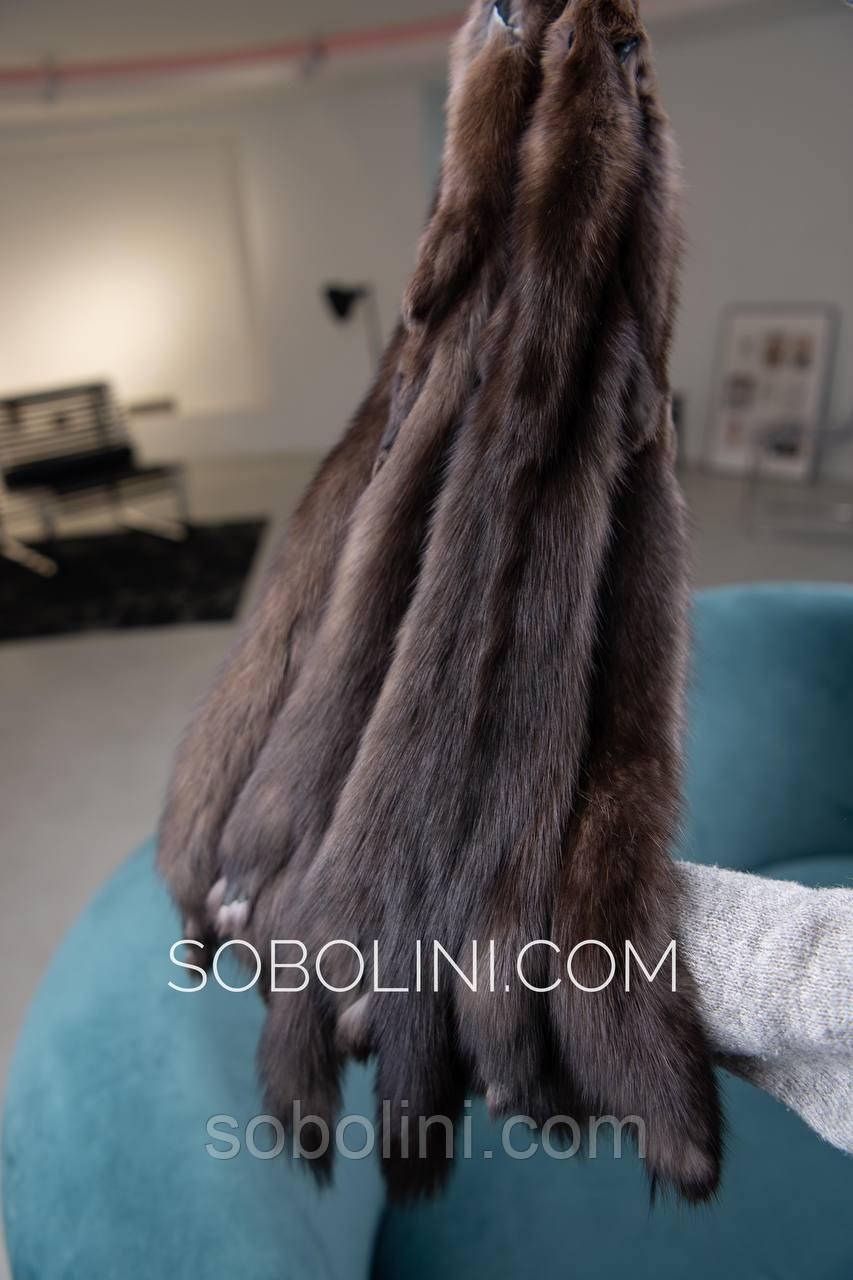 Хутро куниці, тонований відтінок під баргузин, фото 1