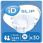 Підгузники для дорослих ID Slip Plus Medium талія 80-125 див. 30 шт. (5411416048176)