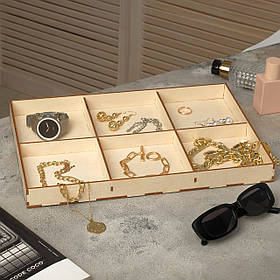 Підставка для прикрас 6 секцій 350*240*30мм