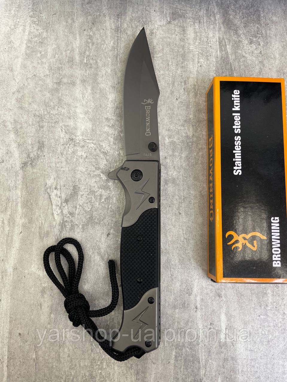 Нож Складной Browning Folding Black — Купить Недорого на Bigl.ua ...