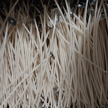 Гніт для свічок з тримачем. Довжина 15 см. 1шт