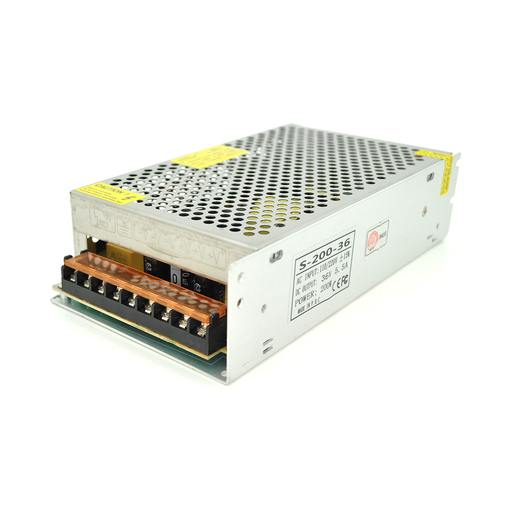 Импульсный Блок Питания 36В 5.5А (200Вт) Перфорированный — Купить ...