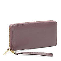 Женский кожаный кошелек Borsa Leather k12707v-violet фиолетовый