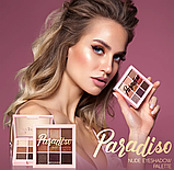 Палетка тіней для повік Relouis Paradiso Eyeshadow Palette 01 Nude, 9 г, фото 5
