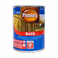 PINOTEX Base, біоцидний (антисептичний) захисний грунт для деревини, 1л