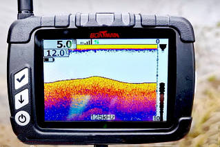 Бездротовий кольоровий ехолот Boatman Eye RF100 для зимової та літньої риболовлі