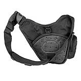 Сумка багатофункціональна Mil-Tec Multifunction Sling Bag Black 13726502-, фото 3