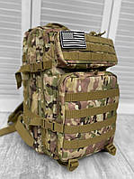 Тактический штурмовой рюкзак мультикам U.S.A 45 л LUX 16-0