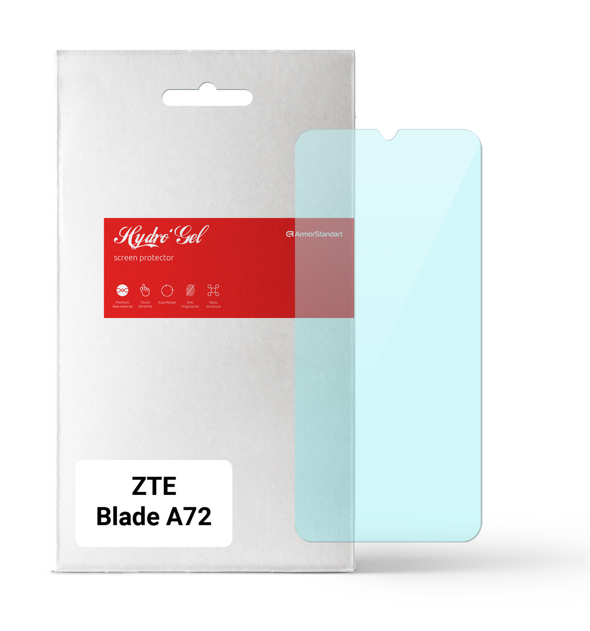 Гідрогелева плівка ArmorStandart Anti-Blue для ZTE Blade A72 4G (ARM63407) Transparent