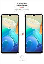 Гідрогелева плівка ArmorStandart для Vivo Y02s 4G (ARM63746) прозора, фото 3