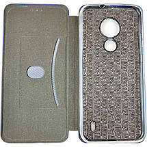 Чохол книжка Elegant book для Nokia C21 (на нокію ц21) синій, фото 5