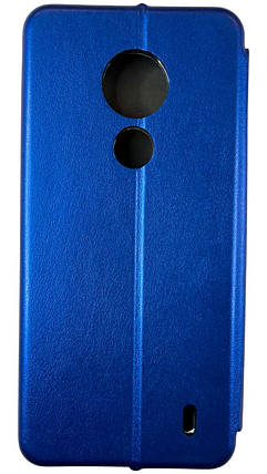 Чохол книжка Elegant book для Nokia C21 (на нокію ц21) синій, фото 3