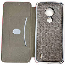Чохол книжка Elegant book для Nokia C21 / бордовий, фото 4