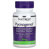 Natrol, Pycnogenol, 50 мг, 60 капсул