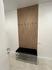 Декоративна панель на стіну. Матеріал МДФ. Колір Дуб Сонома. Decorpaneli