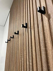 Декоративна панель на стіну . Матеріал МДФ. Колір Дуб Сонома. Decorpaneli