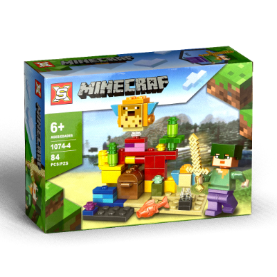 Конструктор (Minecraft) Майнкрафт, 84 деталі (1074-4), фото 1