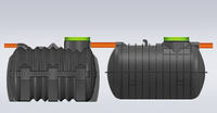 Станція біологічної очистки "Біо-САД" для котеджу на 6 -7 чол.