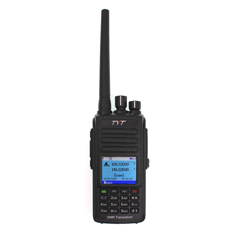 Рація цифрова TYT MD-UV390GPS 5W PRO серія VHF/UHF/GPS, 3000ch, USB, скремблер, до 8 км, захист IP67 ОРІГІНАЛ!