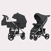 CARRELLO VISTA CRL-6501/1 універсальна коляска 2 в 1 Serious Grey