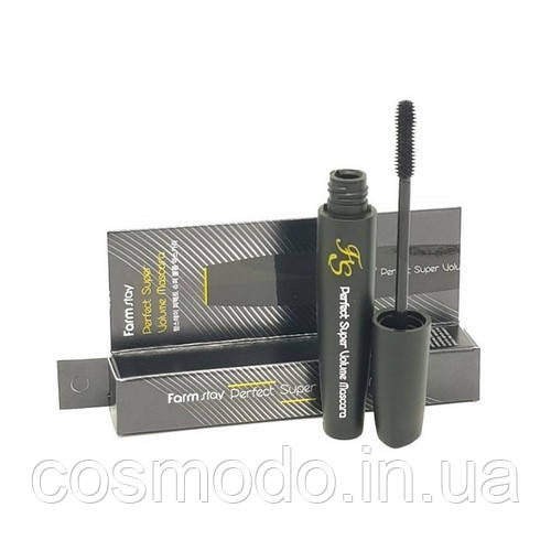 Туш для вій "Розкішний об'єм" FarmStay Perfect Super Volume Mascara
