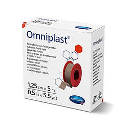 Фіксуючий текстильний пластир Hartmann Omniplast 1,25 см х 5 м