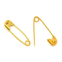 Булавки Finding Англійська Золотисті 19 мм x 5 мм