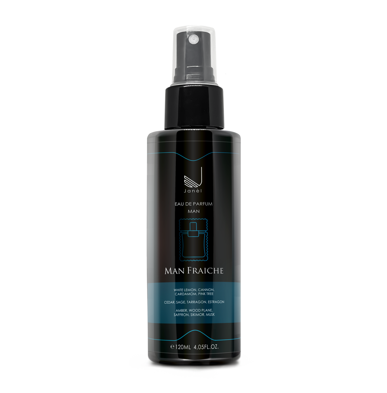 Парфумована вода для чоловіків Janel Fraiche - версія Versace - Eau Fraiche Man 120 мл 8690446806964/259-M