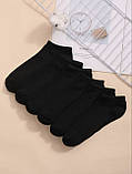 Шкарпетки короткі Lomani р.36-40 чорні, фото 2