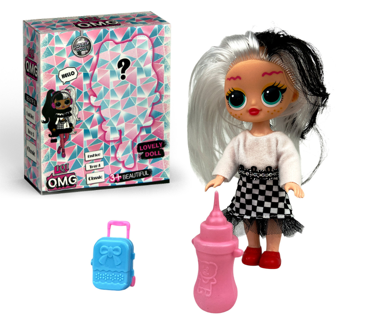 Лялька ЛОЛ ОМГ 17см серії OMG Lovely DOLL у Коробці 5860-3