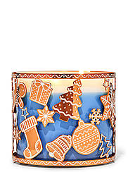 Холдер для трьохгнотової свічки Bath and Body Works  Gingerbread Ornaments