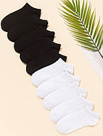 Шкарпетки жіночі бавовняні Lomani р.36-40 білі, чорні
