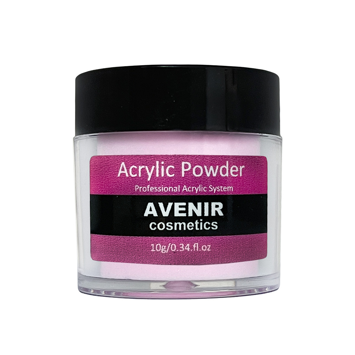 Акрилова пудра для нігтів Avenir Cosmetics Рожева 10 г
