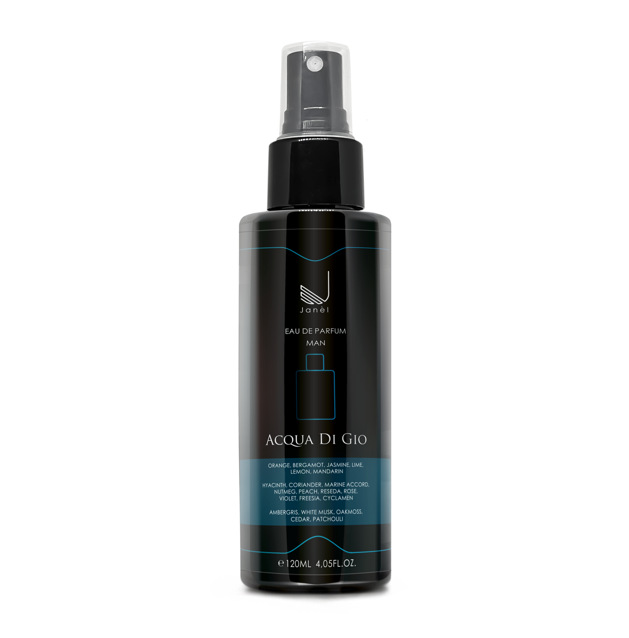Парфумована вода для чоловіків Janel Acqua - версія Giorgio Armani - Acqua Di Gio Pour Homme 120 мл 001-M