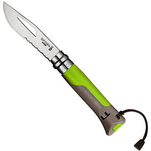 Туристичний ніж Opinel №8 Outdoor Sport Earth-Green 001715 (Франція)