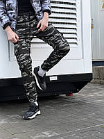 Мужские камуфляжные штаны карго тактические армейские военные Steel мультикам демисезонные весенние (My)