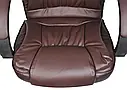 Крісло компьютерне офісне игрове коричневе Malatec, фото 5
