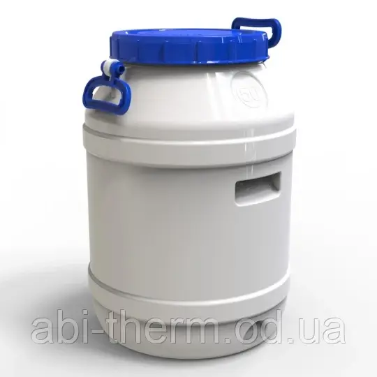 Eu-PL Бідон 55л (28см/синя кр.) харч синій 002533, фото 1