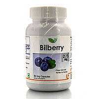 Экстракт черники Биотрекс Bilberry Biotrex 275 мг 60 veg.capsules для зрения, здоровья глаз