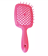 Щетка для Волос Розовая Janeke Superbrush Pink